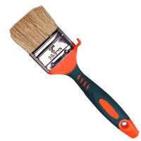 Abrasive Scrubbing Material Bristle Hair Wooden Handle Painting Brush